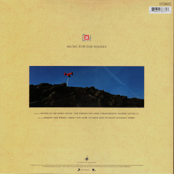 Depeche Mode : Music For The Masses (LP,Album,Remastered,Stereo)