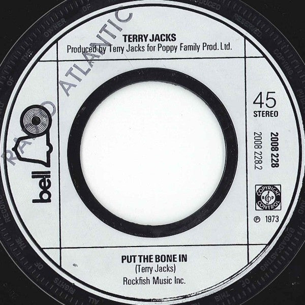 Terry Jacks : Seasons In The Sun (7",45 RPM,Single)