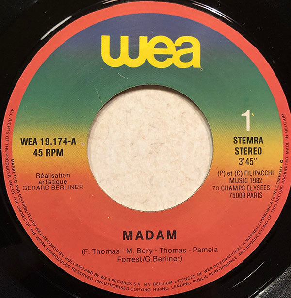 Madam (2) : Madam (7",45 RPM)