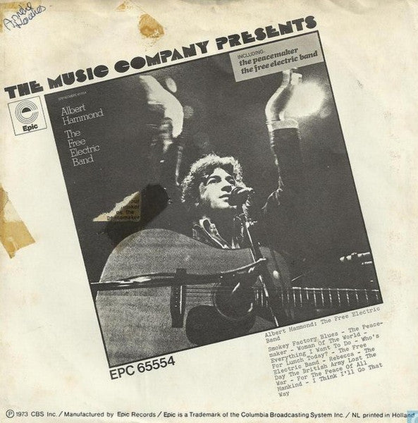 Albert Hammond : The Peacemaker (7",Single,45 RPM)
