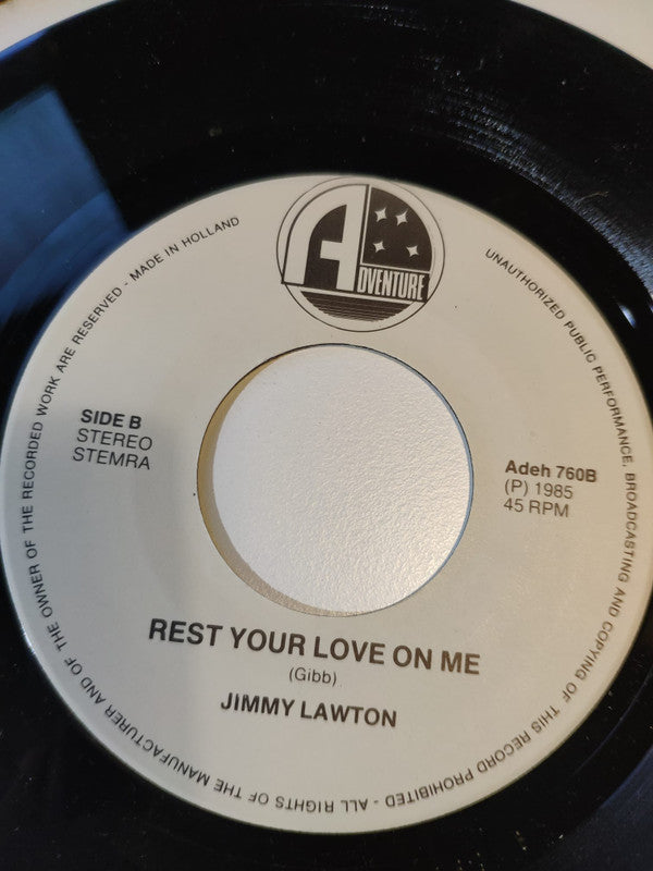 Jimmy Lawton Duet With Ine Masseurs : Somewhere Between (7",45 RPM,Single)