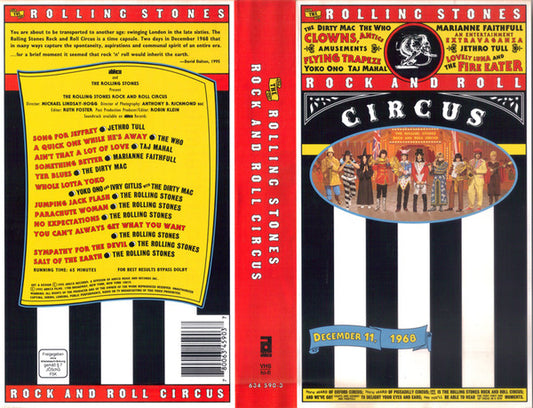 Rolling Stones, The : The Rolling Stones Rock And Roll Circus (PAL)