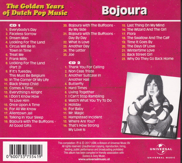 Bojoura : The Golden Years Of Dutch Pop Music (A&B Sides And More) (Compilation,Stereo)