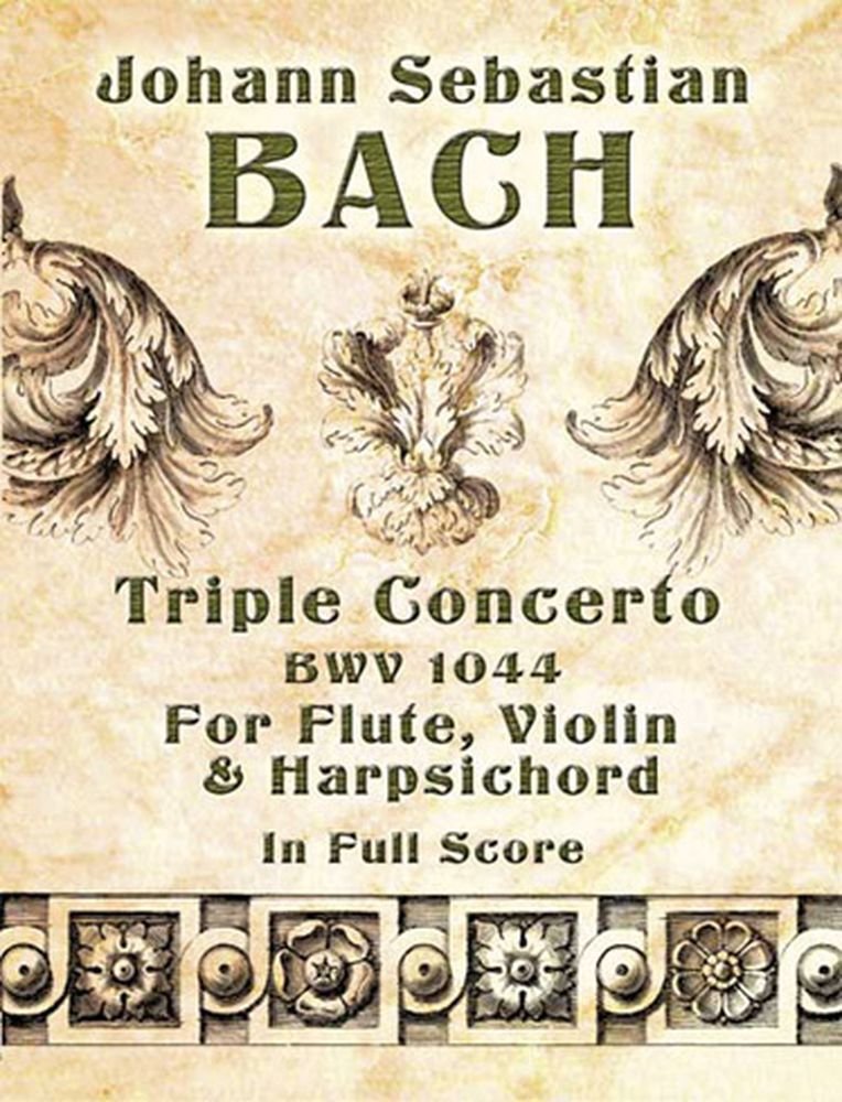 Triple Concerto BWV 1044 cover image