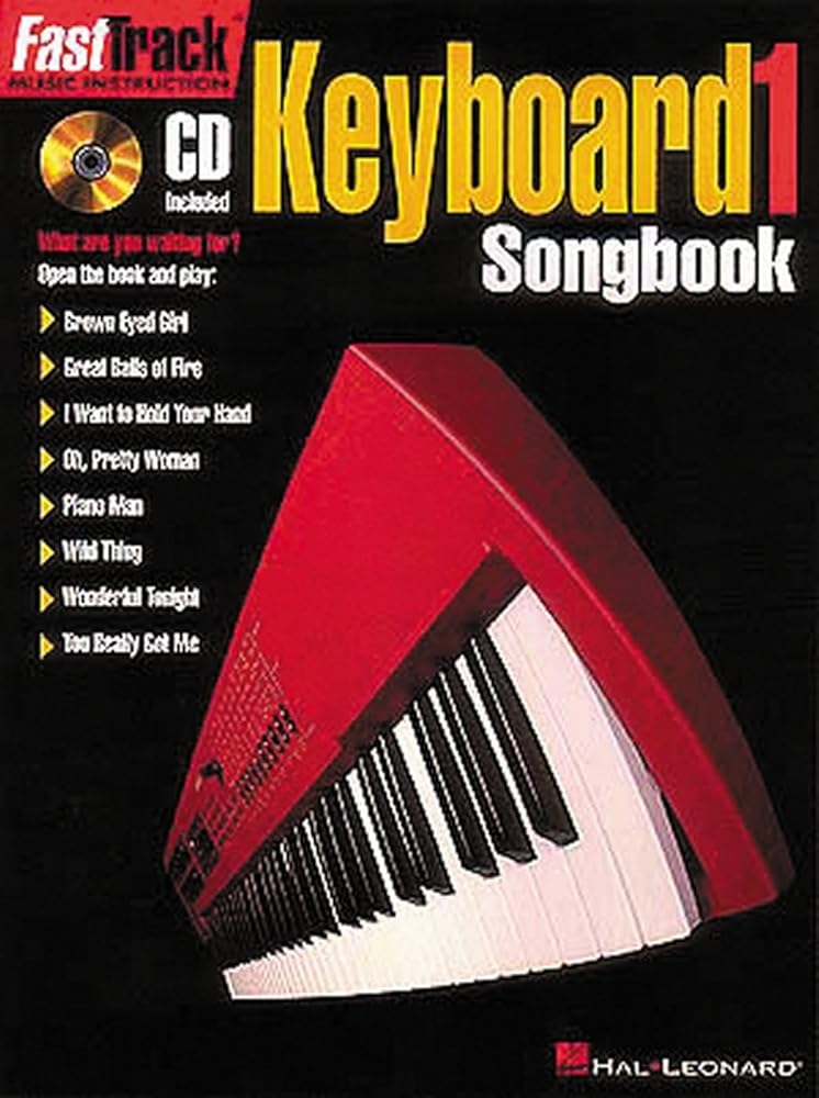 FastTrack Keyboard Songbook 1 - Level 1 Book/Online Audio (Fasttrack Series) cover image