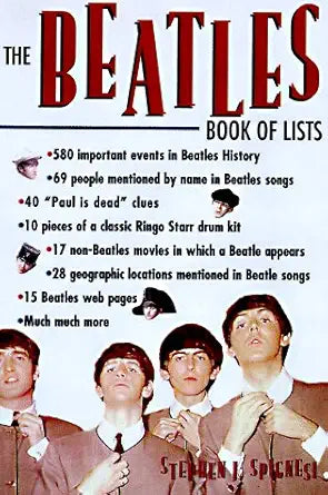 The Beatles Book Of Lists cover image