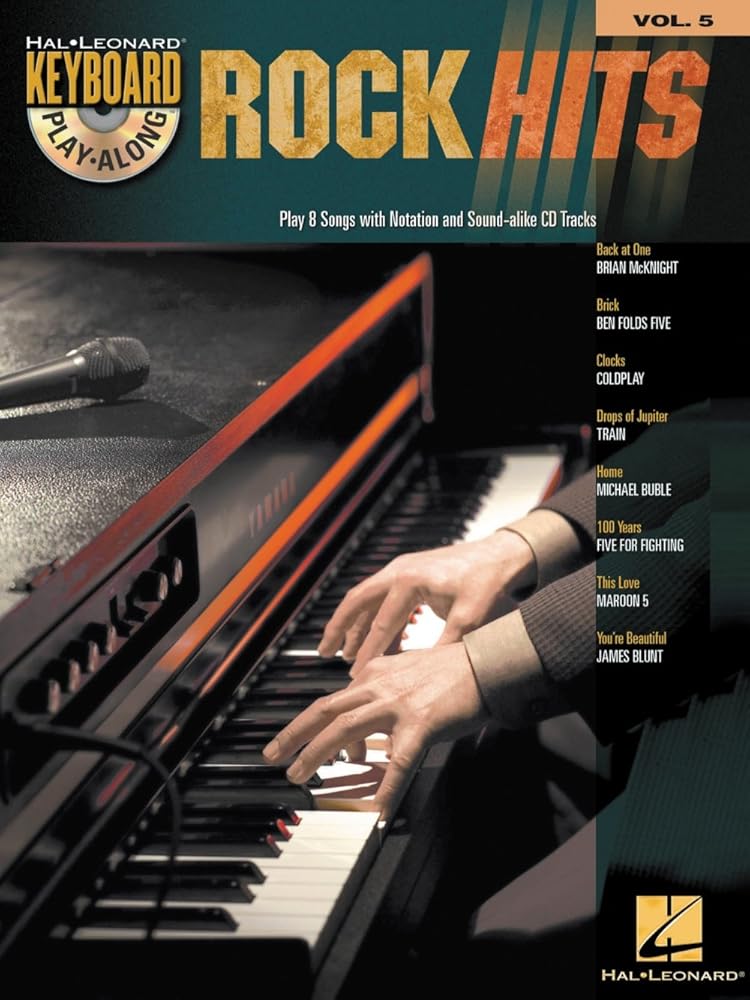 Rock Hits: Keyboard Play-Along Volume 5 cover image