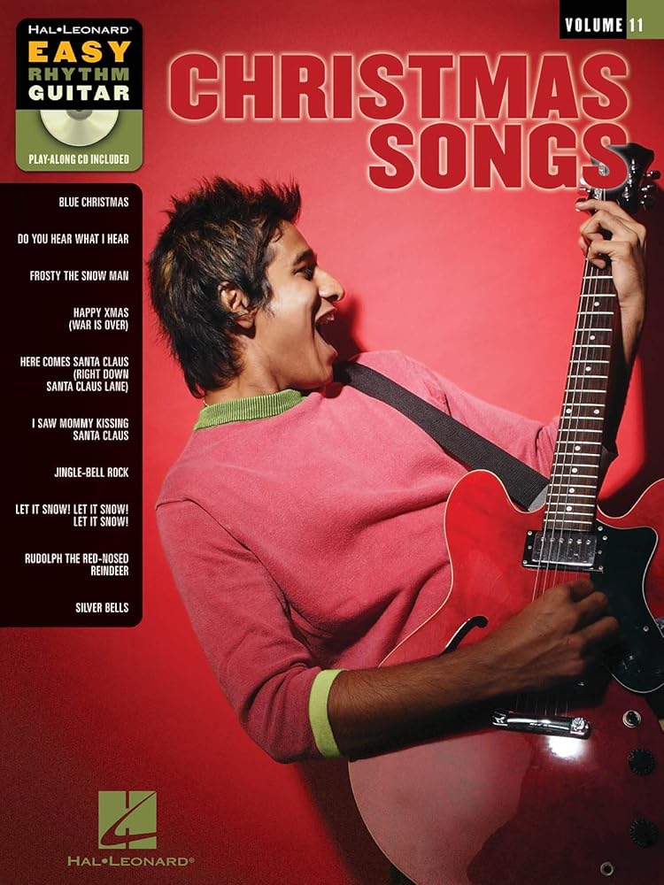 Christmas Songs: Easy Rhythm Guitar Series Volume 11 cover image