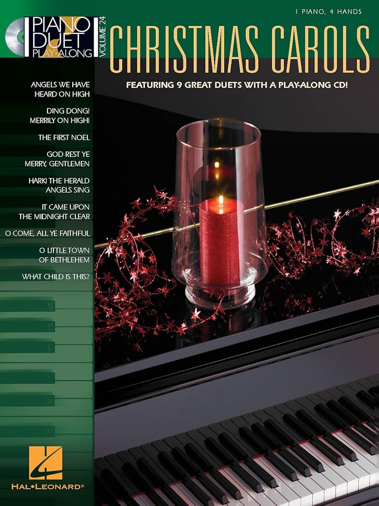 Christmas Carols: Piano Duet Play-Along Volume 24 cover image