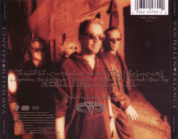 Van Halen : Balance (Album)