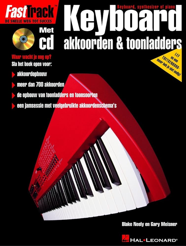Fasttrack - keyboard akkoorden & toonladders (nl) piano +cd cover image