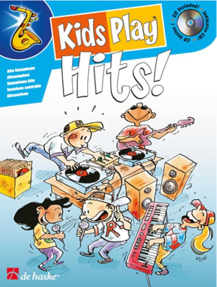 Michiel oldenkamp : kids play hits! saxophone alto cover image
