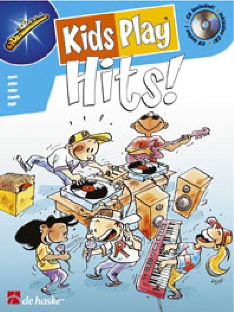 Michiel oldenkamp : kids play hits! flute traversiere cover image