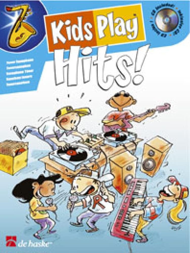 Michiel oldenkamp : kids play hits! saxophone tenor cover image