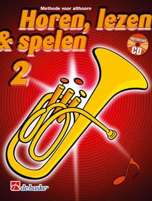 Horen lezen & spelen 2 althoorn cor +cd cover image