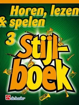 Horen lezen & spelen stijlboek saxophone cover image