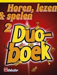 Horen lezen & spelen duoboek 2 saxophone cover image