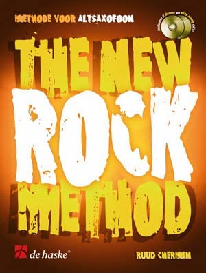 The new rock method nl saxophone +cd cover image