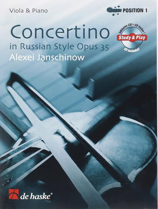 Concertino in russian style alto +cd cover image