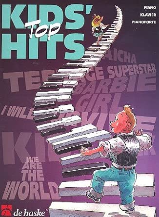 Kids' top hits piano ou clavier cover image