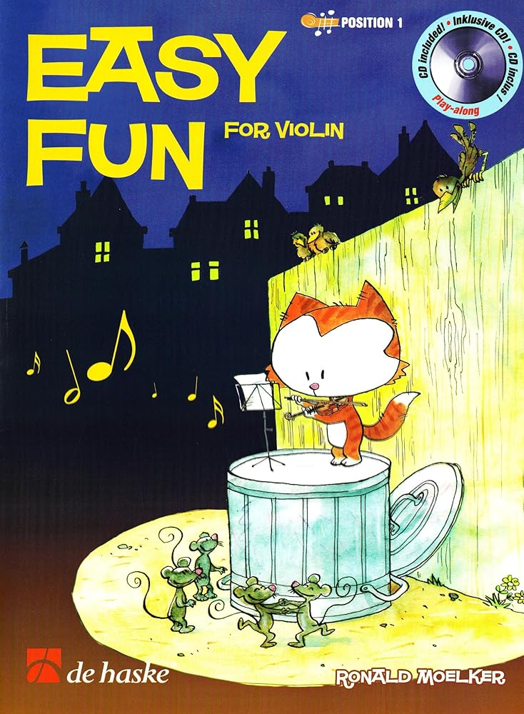 Easy fun for violin violon +cd cover image