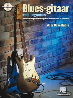 Blues-gitaar voor beginners guitare +cd cover image