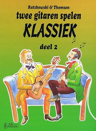 Twee gitaren spelen: klassiek cover image
