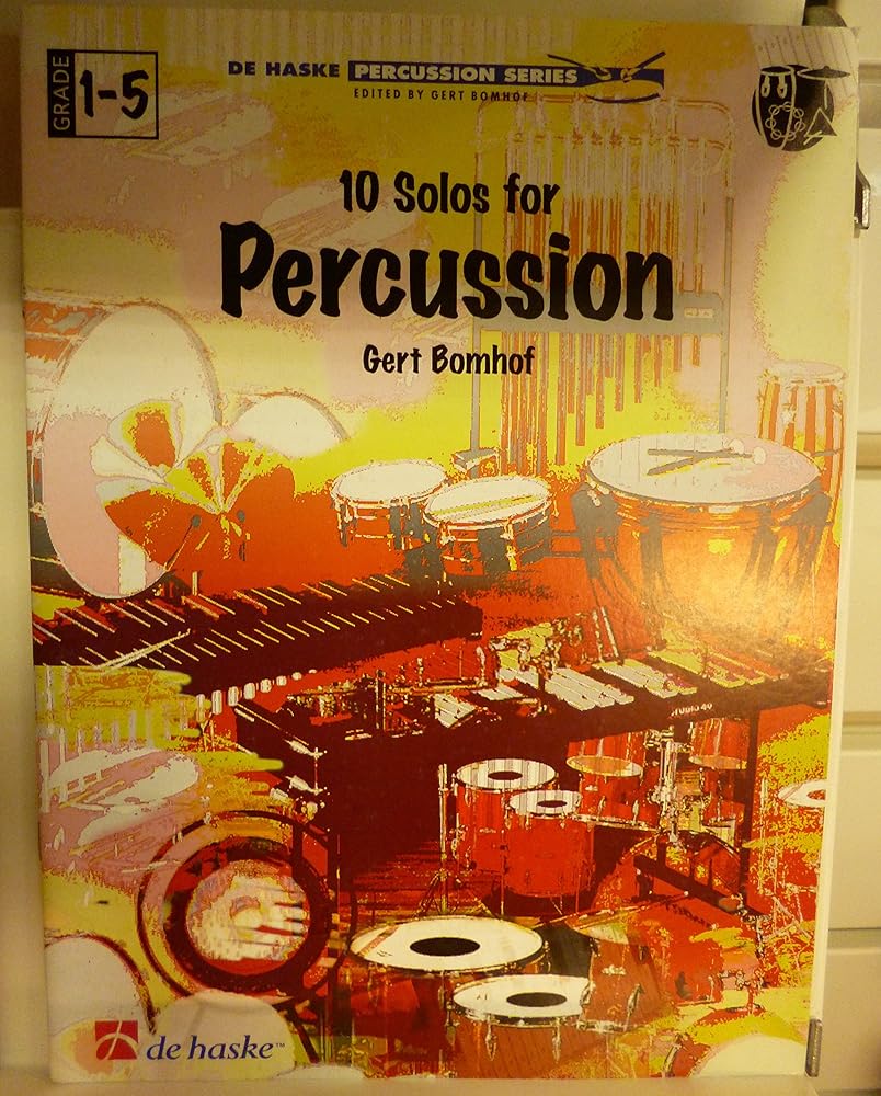 10 SOLOS FOR PERCUSSION PERCUSSIONS cover image