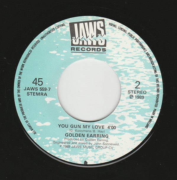 Golden Earring : Turn The World Around (7",Single)