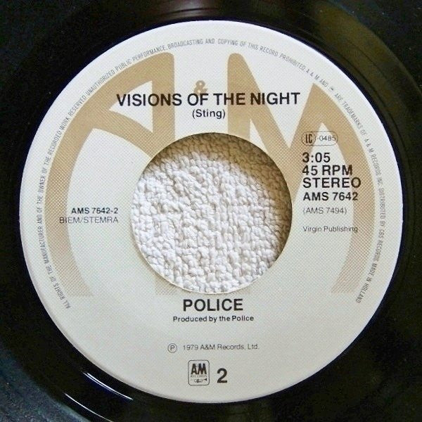 Police, The : Walking On The Moon (7",45 RPM,Single)