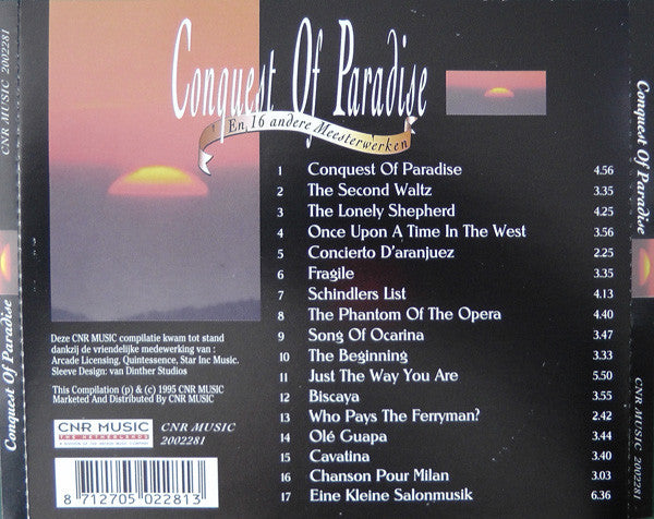 Various : Conquest Of Paradise (Compilation)
