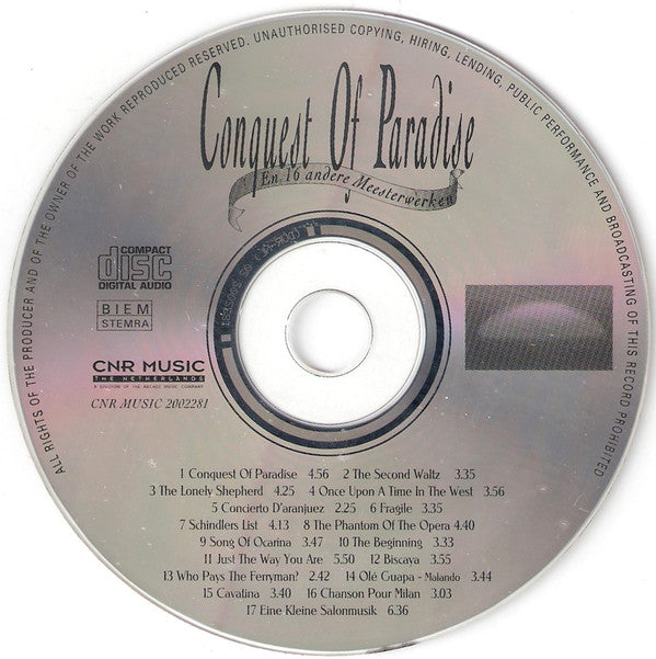 Various : Conquest Of Paradise (Compilation)