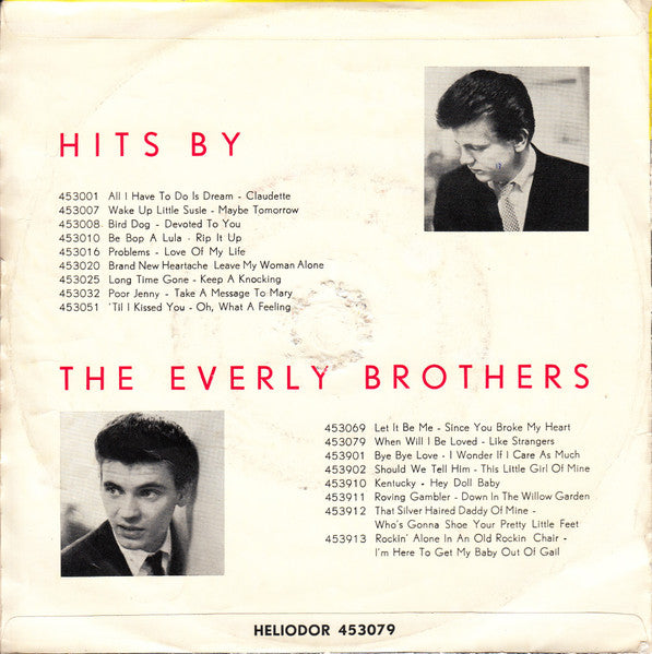 Everly Brothers : When Will I Be Loved / Like Strangers (7",45 RPM,Single)