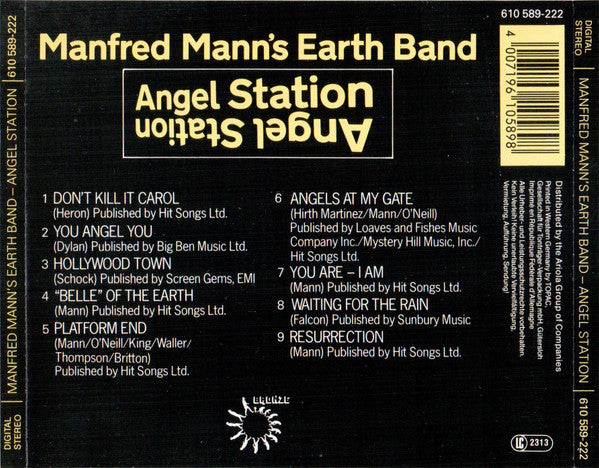 Manfred Mann's Earth Band : Angel Station (Album,Reissue)