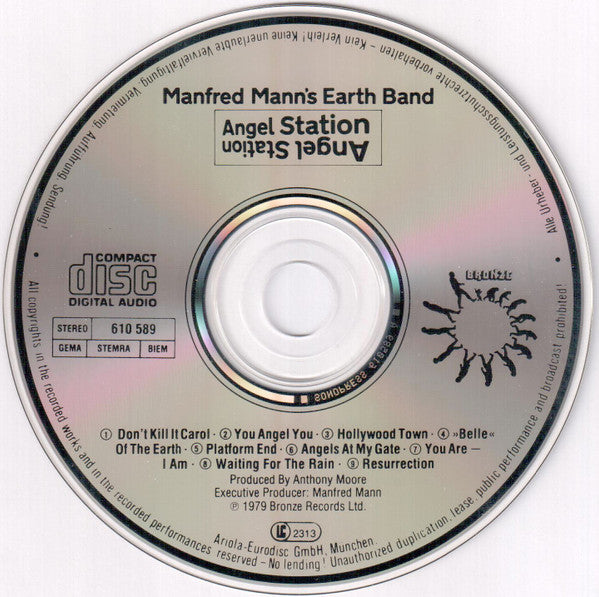 Manfred Mann's Earth Band : Angel Station (Album,Reissue)