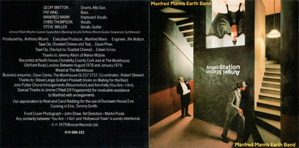 Manfred Mann's Earth Band : Angel Station (Album,Reissue)