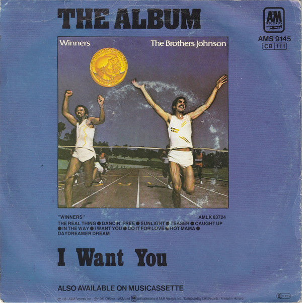 Brothers Johnson : The Real Thing (7",45 RPM,Single,Stereo)