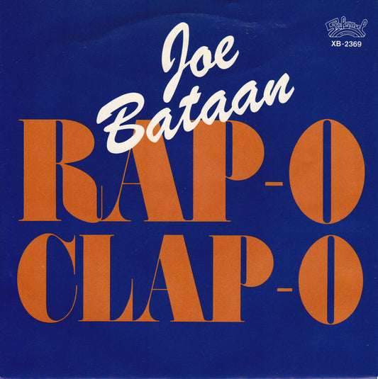 Joe Bataan : Rap-O Clap-O (7",45 RPM,Single)