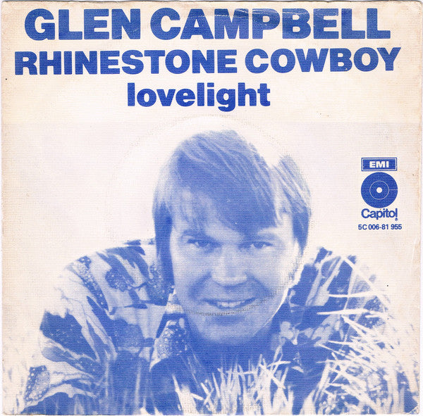 Glen Campbell : Rhinestone Cowboy (7",45 RPM,Single,Stereo)