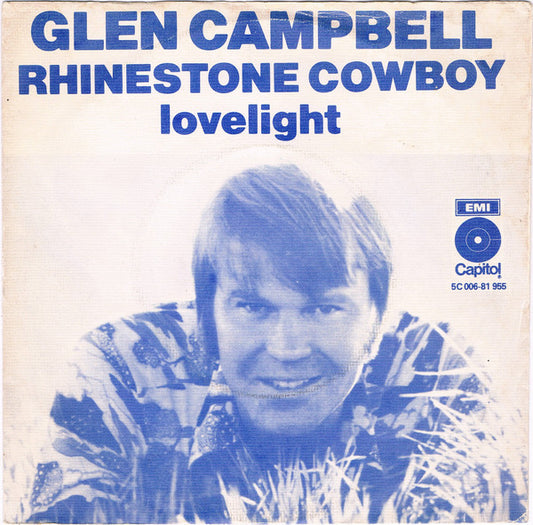 Glen Campbell : Rhinestone Cowboy (7",45 RPM,Single,Stereo)