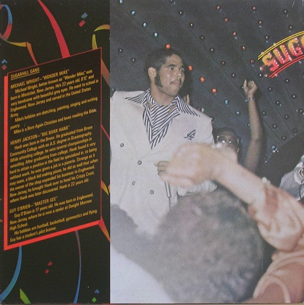 Sugarhill Gang : Sugarhill Gang (LP,Album,Stereo)