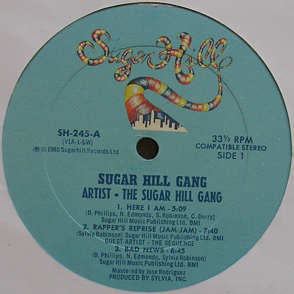 Sugarhill Gang : Sugarhill Gang (LP,Album,Stereo)