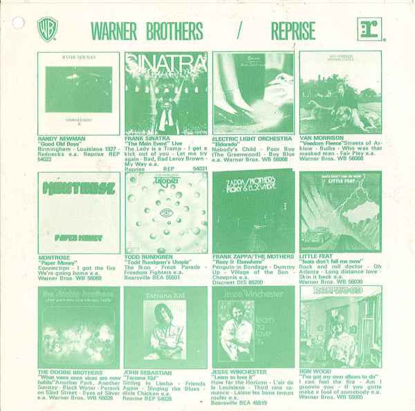 Doobie Brothers, The : Listen To The Music (7",45 RPM,Single,Reissue,Stereo)