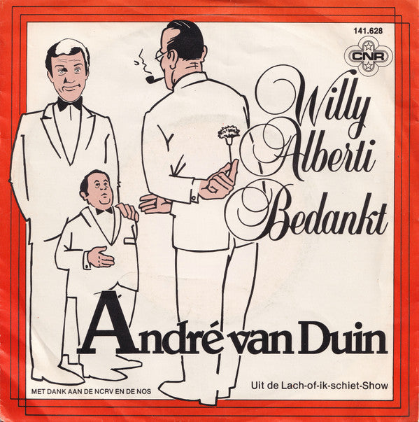 André van Duin : Willy Alberti Bedankt (7",Single,45 RPM)