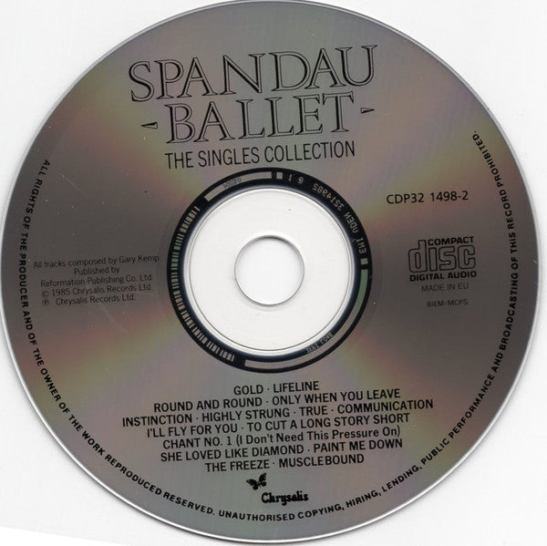 Spandau Ballet : The Singles Collection (Compilation,Reissue)