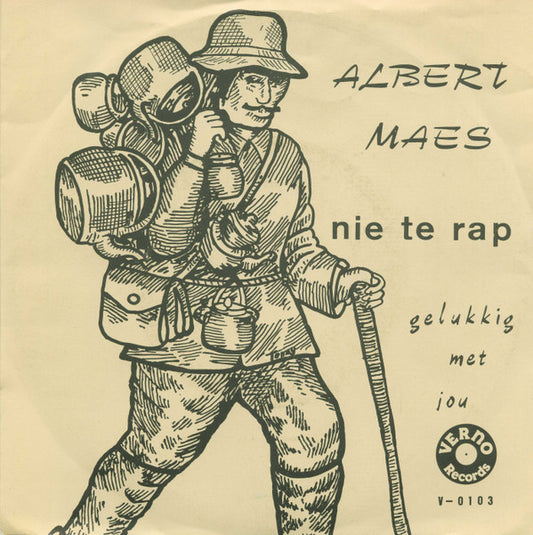 Albert Maes : Nie Te Rap (7",45 RPM,Single)