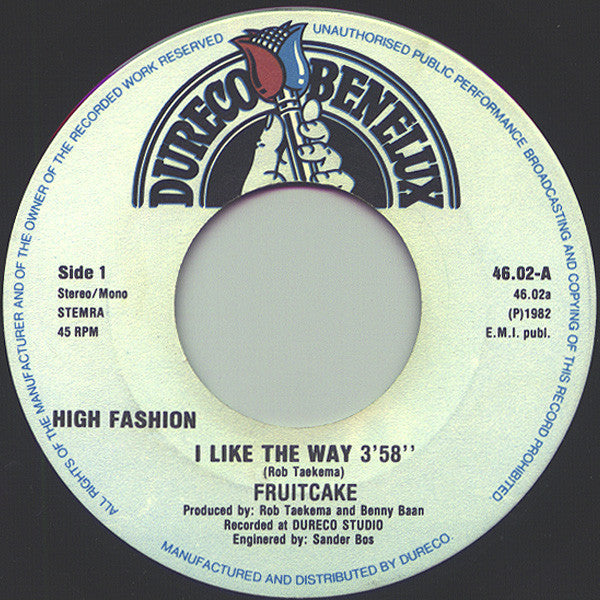 Fruitcake : I Like The Way (7",45 RPM,Single,Remastered,Stereo)