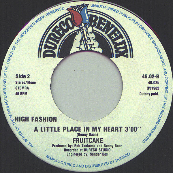 Fruitcake : I Like The Way (7",45 RPM,Single,Remastered,Stereo)