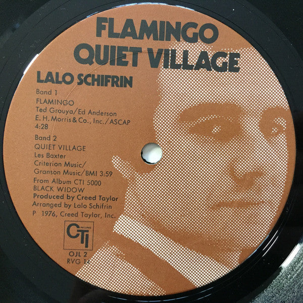 Lalo Schifrin : Flamingo / Quiet Village / Jaws (12",45 RPM,Single)