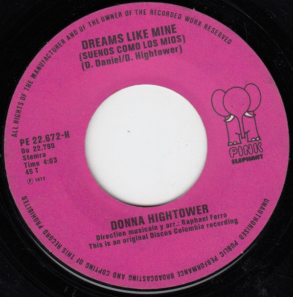 Donna Hightower : This World Today Is A Mess (7",45 RPM,Single)